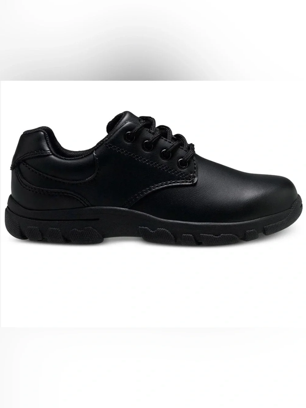 Hush Puppies Chad’s Boys Black Lace-Up Shoe size 13.5 W
